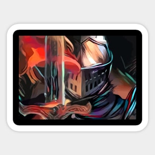 warrior´s sword Sticker